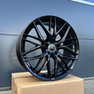 18 Zoll Felgen Damina DM08 schwarz für Audi A3 S3 8P 8V GY 8Y A4 B5 B6 B7 B8 8E 3