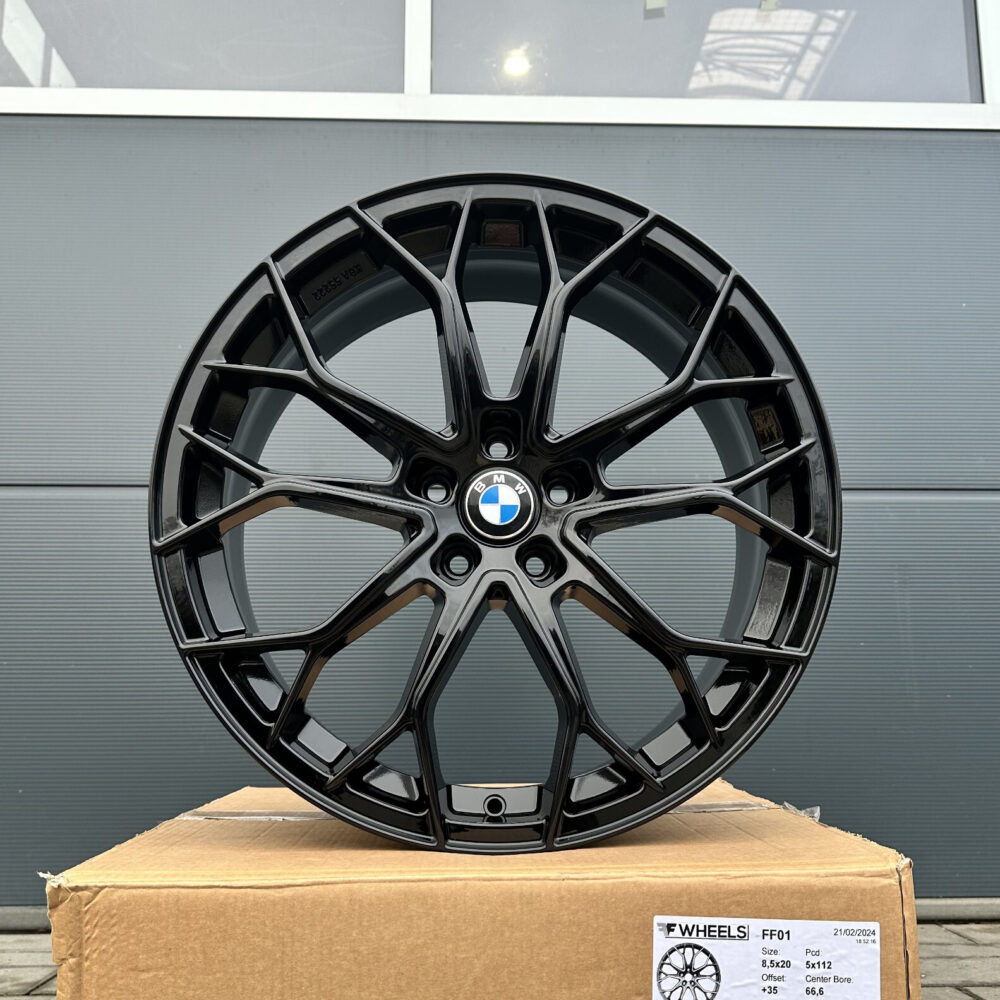 18 Zoll Felgen Wheels FF01 schwarz für BMW 1er F40 2er F44 F45 F46 X1 F48 X2 F39
