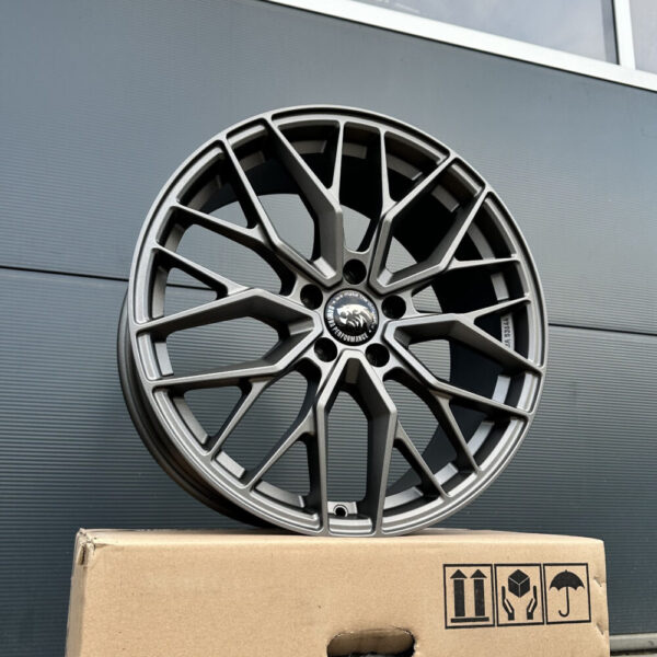 19 Zoll 4 Felgen DM20 grau matt für Skoda Octavia 1Z 5E NX RS Superb 3T Karoq