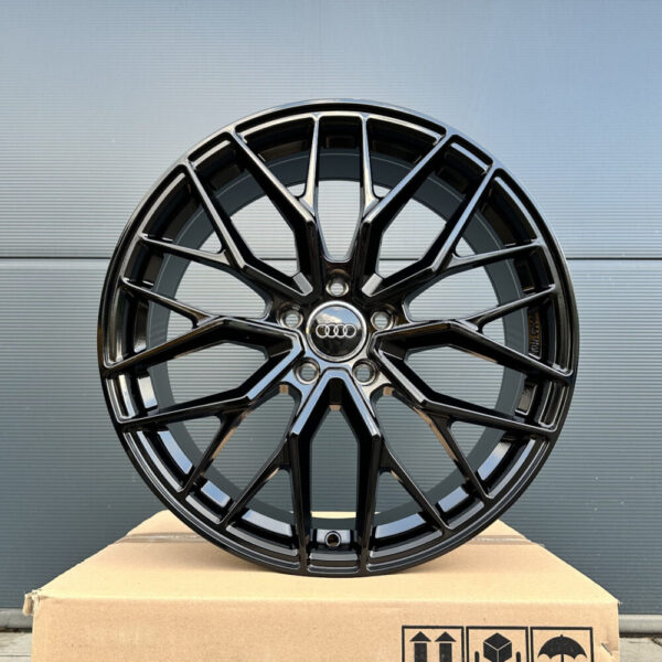 19 Zoll 4 Felgen DM20 schwarz für Audi A3 S3 RS3 8P 8V TT TTS 8J 8S Q2 GA