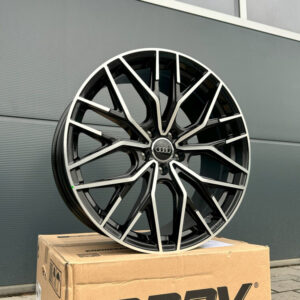 19 Zoll 4 Felgen WH37 schwarz Audi Q3 Q5 8U 8R FY 4G A8 4H A4 B6 B7 8E 3