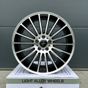 19 Zoll Felgen KT15 schwarz silber VW Golf 6 7 8 GTI GTD GTE Passat B6 B7 B8 B9 1