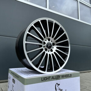 19 Zoll Felgen KT15 schwarz silber VW Golf 6 7 8 GTI GTD GTE Passat B6 B7 B8 B9 3