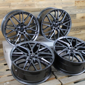 20 Zoll Felgen Damina DM08 anthrazit für Skoda Octavia 5E NX RS Superb 3T Karoq 2