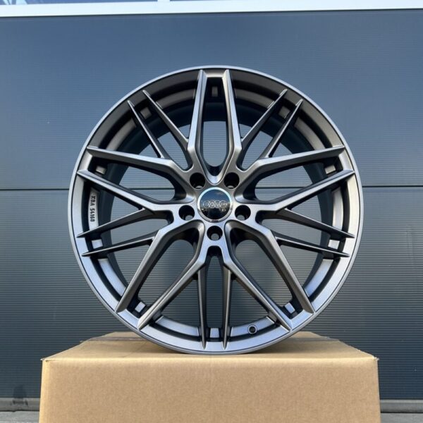 4x 19 Zoll Felgen Damina DM08 grau matt für Audi TT TTS 8S A6 S6 4F 4F1 S-Line