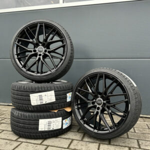 4x DM08 schwarz 19 Zoll Sommerräder Hankook Sommerkompletträder Audi Q3 8U A4 B9 3