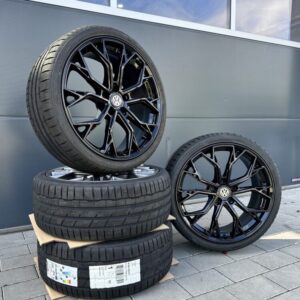 FF02 19 Zoll Winterräder Winterreifen 255/45 Kompletträder für VW Tiguan 3 CT R 2